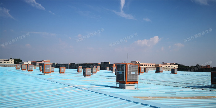 普聯(lián)技術(shù)廠房降溫工程主機(jī)